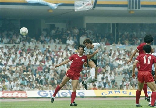 Se busca camiseta campeona mundial de México ‘86