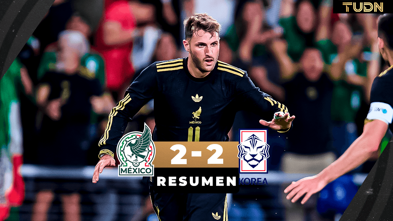 Resumen | México rescata el empate sobre la hora con golazo de Santiago Giménez