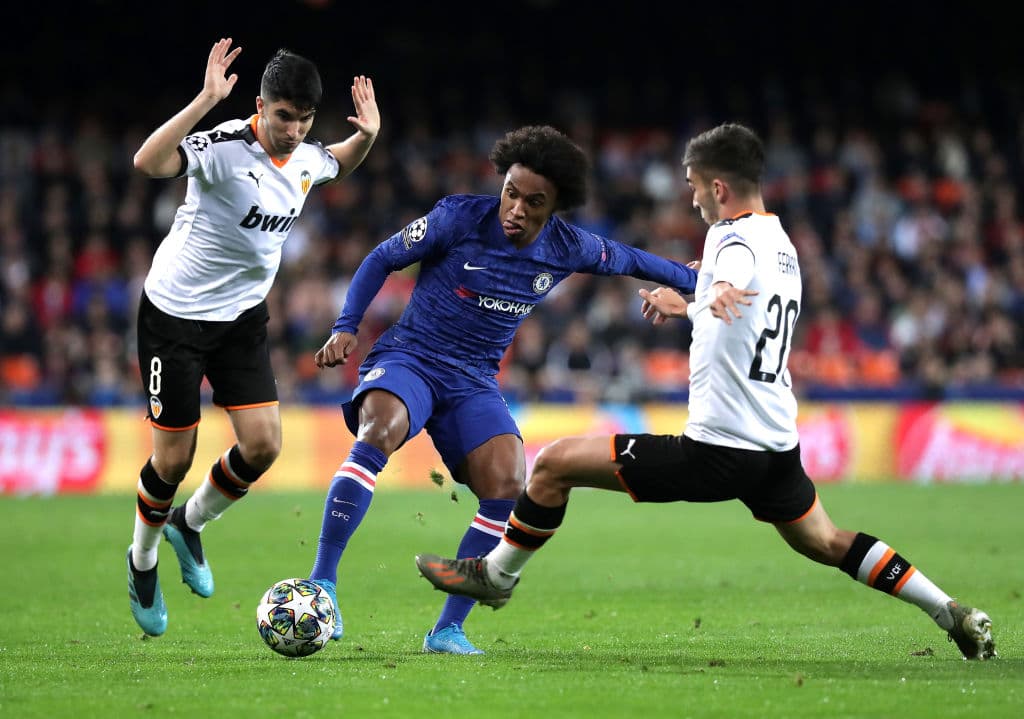 Con goles de Carlos Soler y Daniel Wass por parte del Valencia y goles de Mateo Kovacic y Christian Pulisic por parte del Chelsea, Valencia y Chelsea se conforman con un punto.