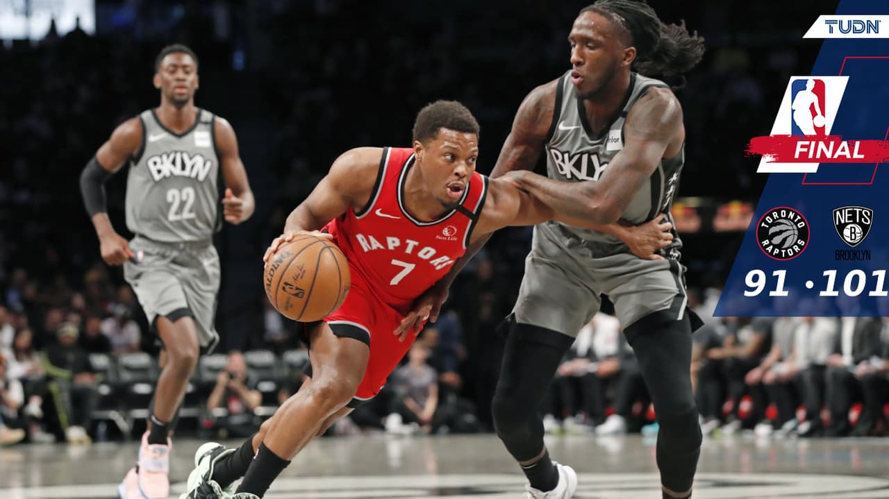 Nets rompen racha victoriosa de los Toronto Raptors