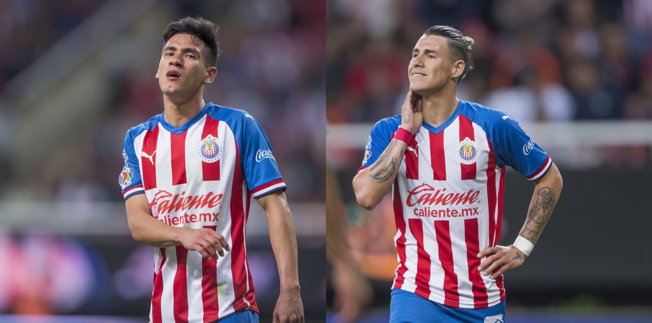 Cristian Calderón y Uriel Antuna, bajas por lesión con Chivas