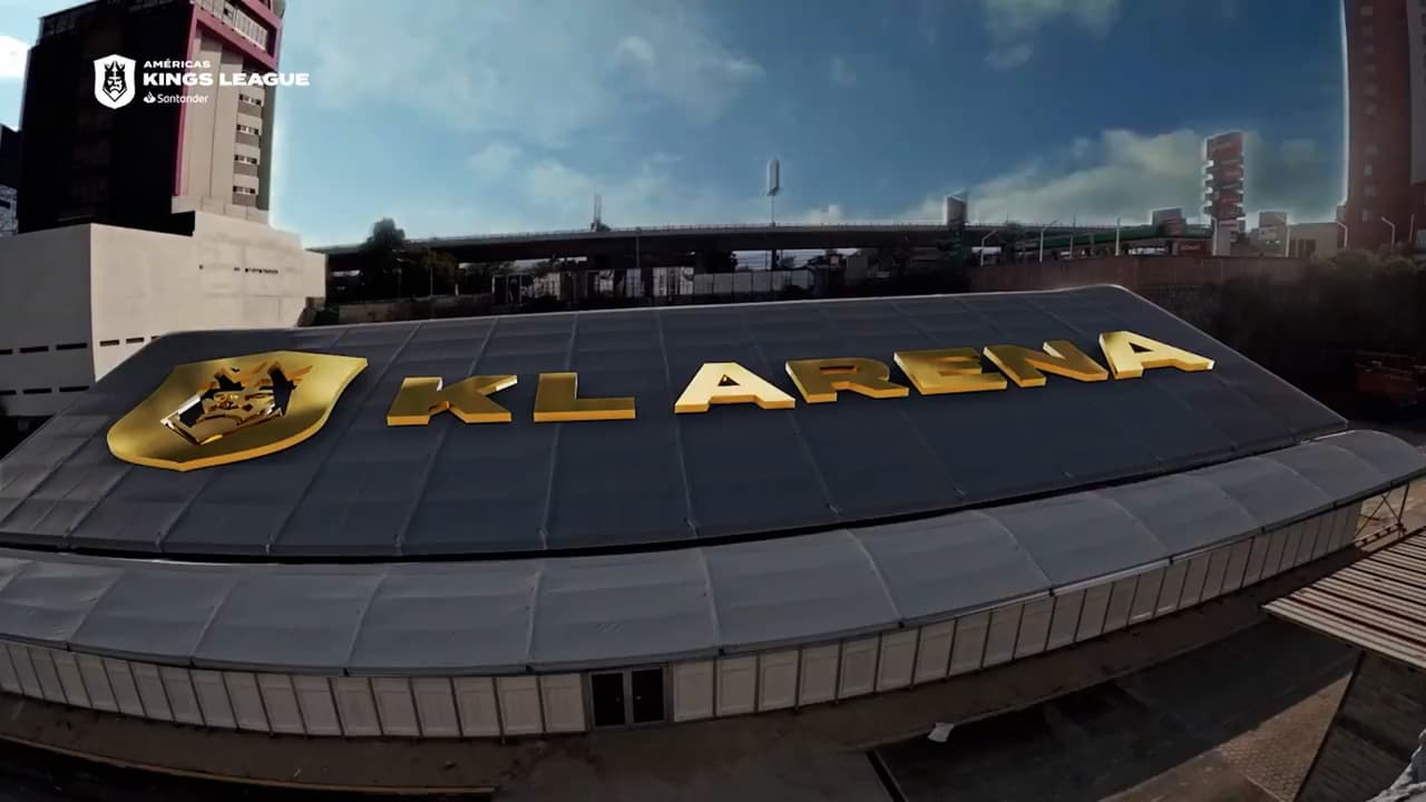 Kings League Américas revela la espectacular arena donde se realizará el torneo