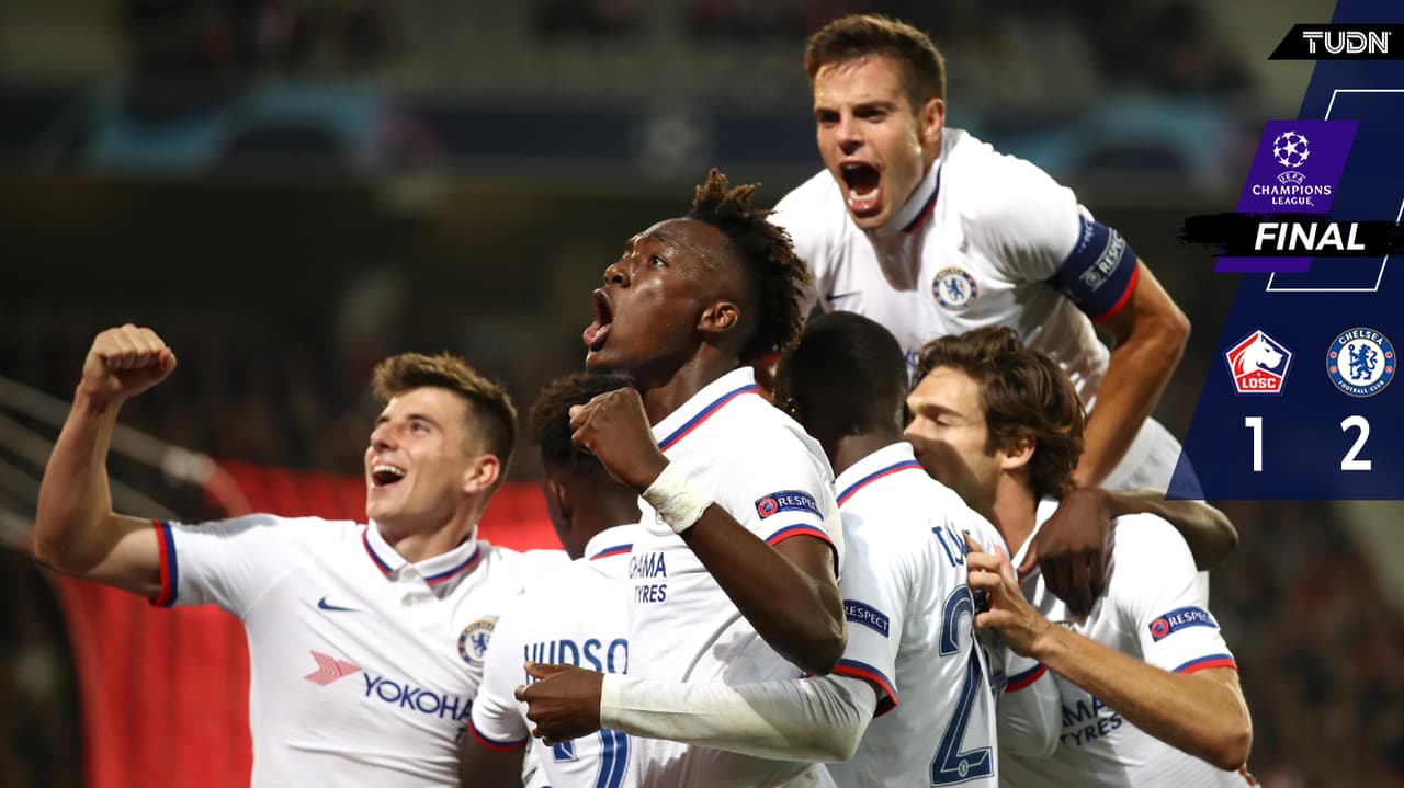 Chelsea venció al Lille en la Champions League.