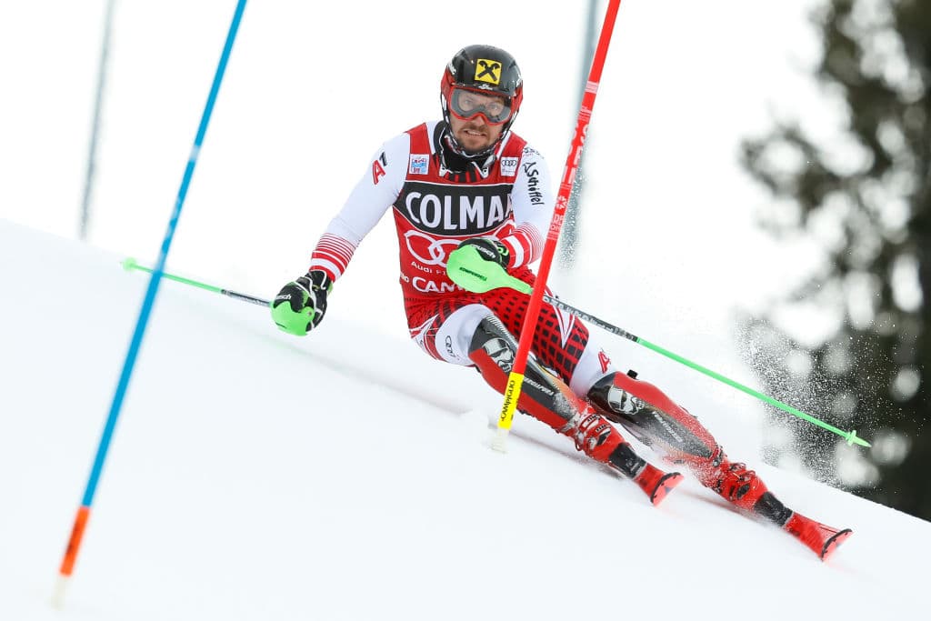Estas son las extraordinarias imágenes que nos regaló la prueba del Slalom para hombres en la Copa Mundial de Esquí en Madonna di Campiglio, Italia.