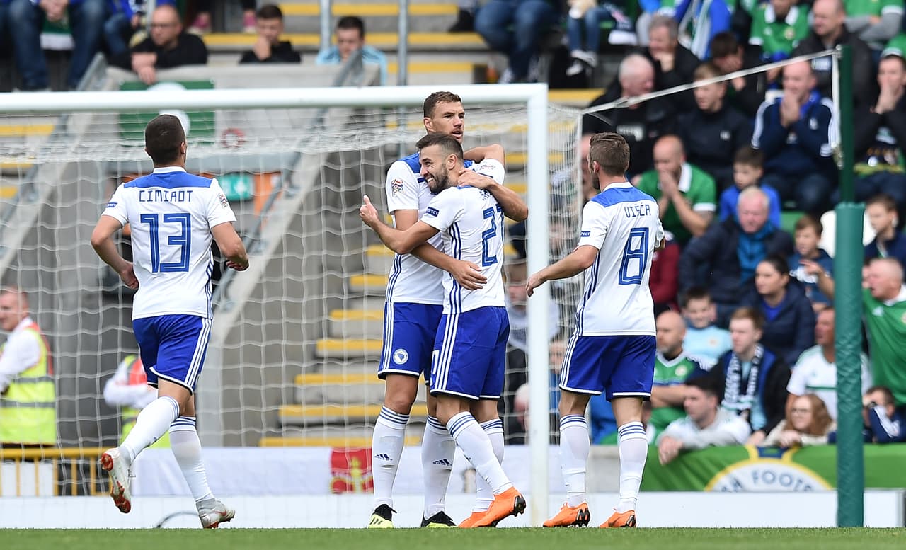 Sin embargo, faltaban más emociones en el partido en especial para Irlanda del Norte.
