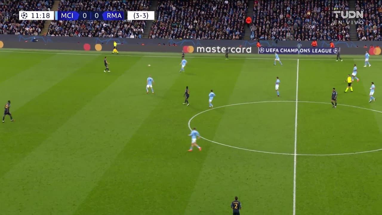 ¡GOL!  anota para Real Madrid. Rodrygo