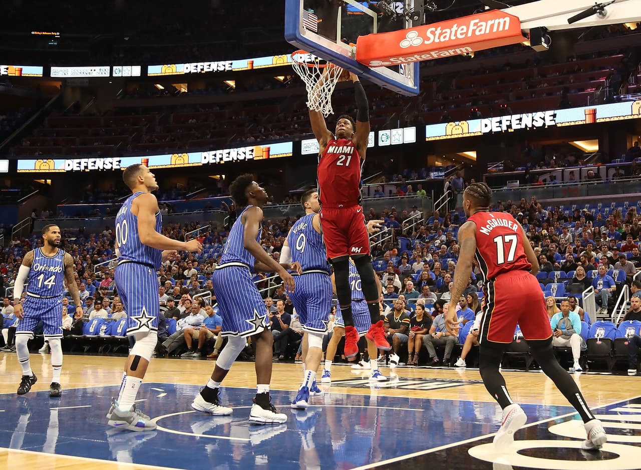 Hassan Whiteside (Miami Heat) - 33 clavadas