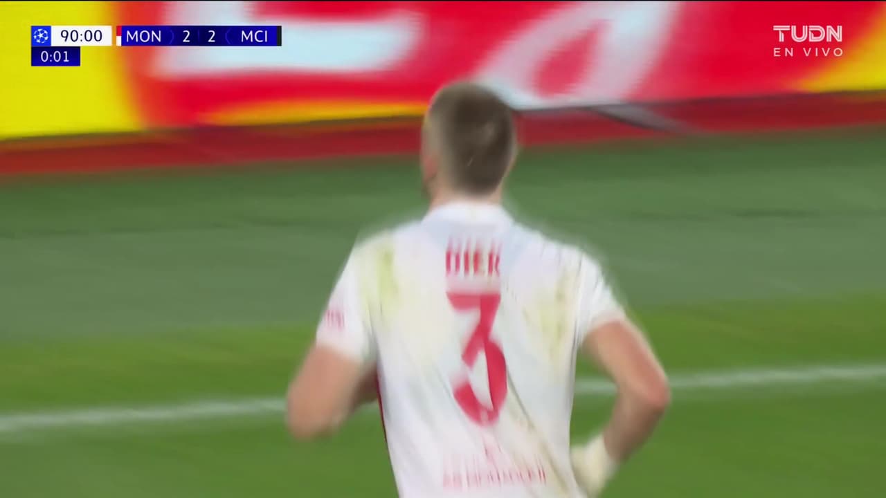 ¡Gol del Mónaco! Eric Dier pone el empate desde los once pasos