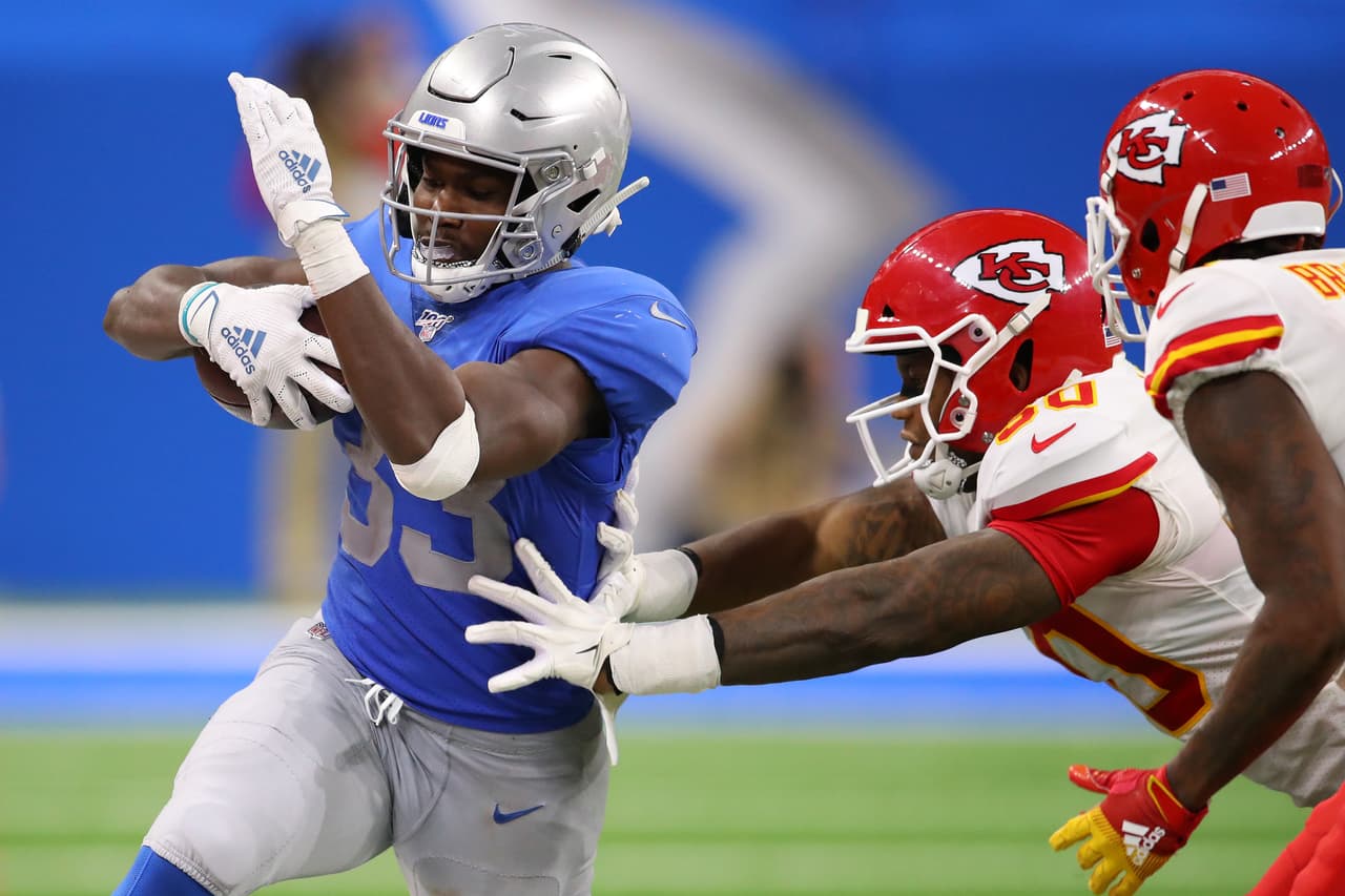 Kerryon Johnson (RB) vs Green Bay Packers