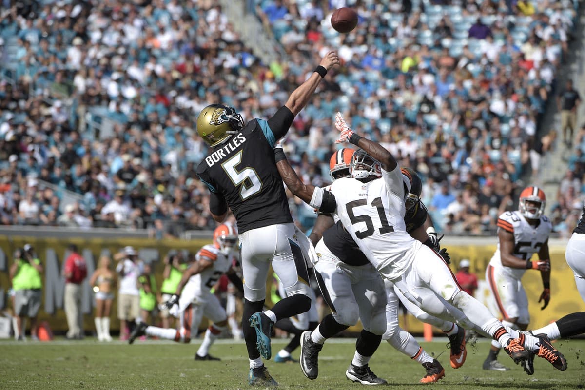 El QB entra a su segunda campaña en la NFL con los Jacksonville Jaguars. Checa las mejores imágenes del ex jugador de Central Florida (AP-NFL).