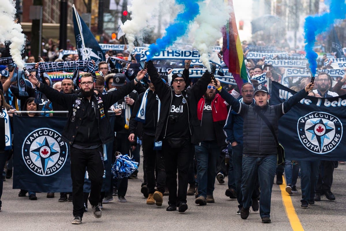Vancouver Whitecaps barra Southsiders