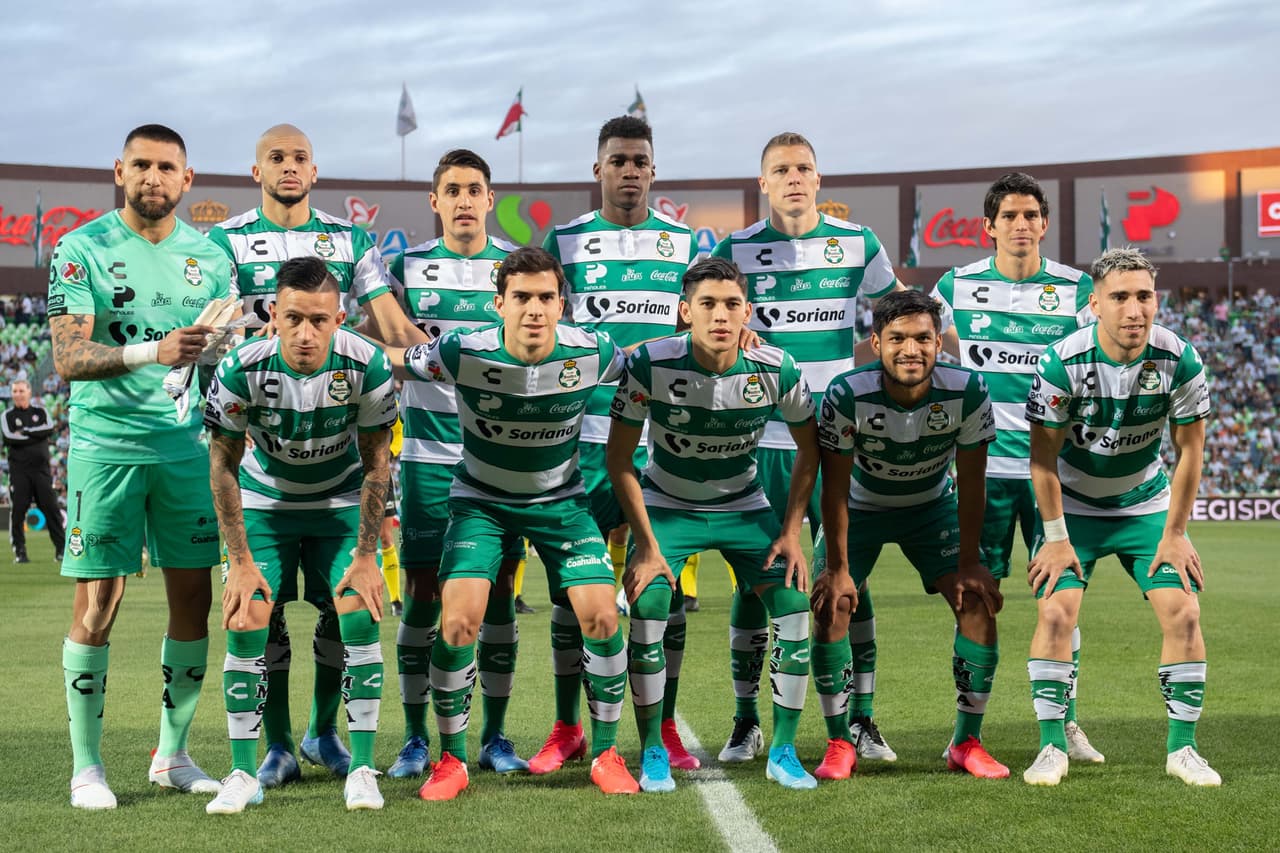 Santos llegó al cotejo con la intención de ganar su tercer juego en fila.