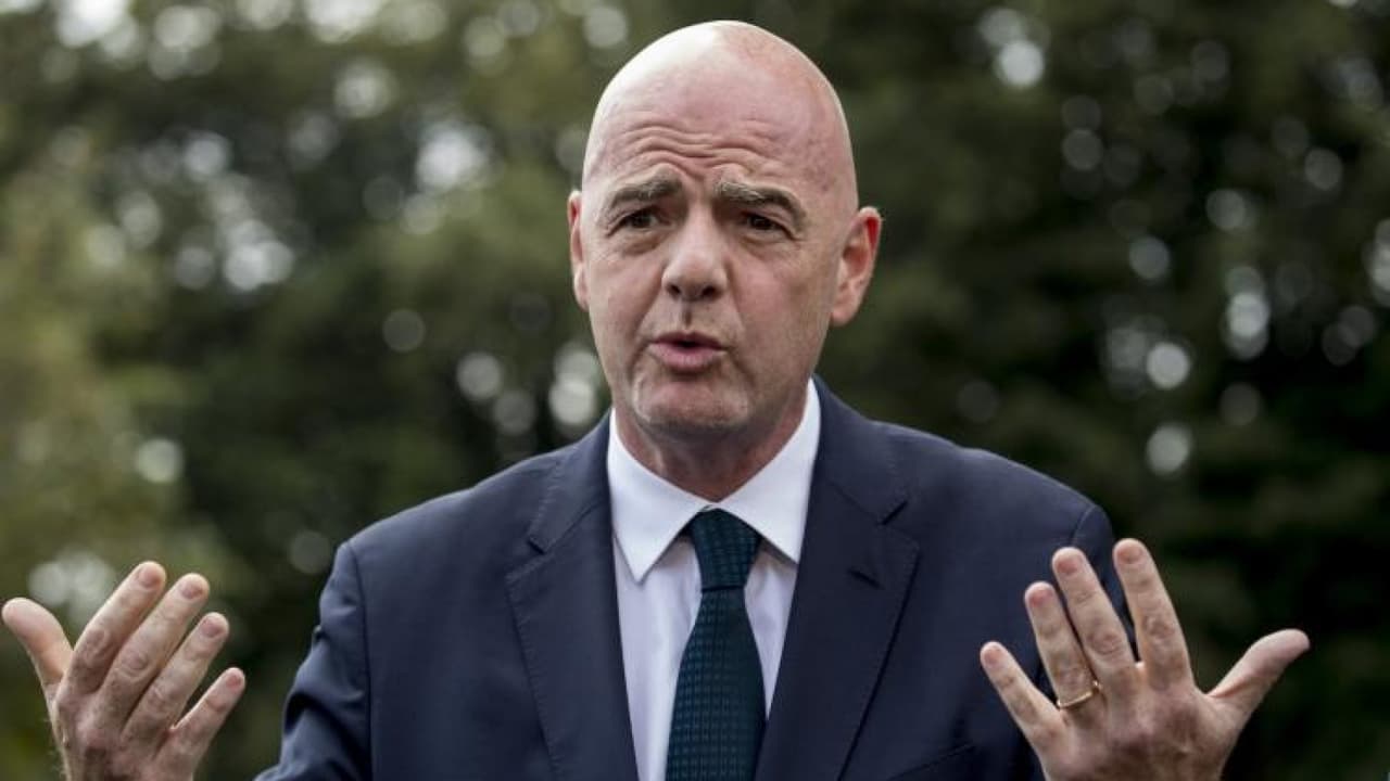 Gianni Infantino da positivo a prueba de COVID-19