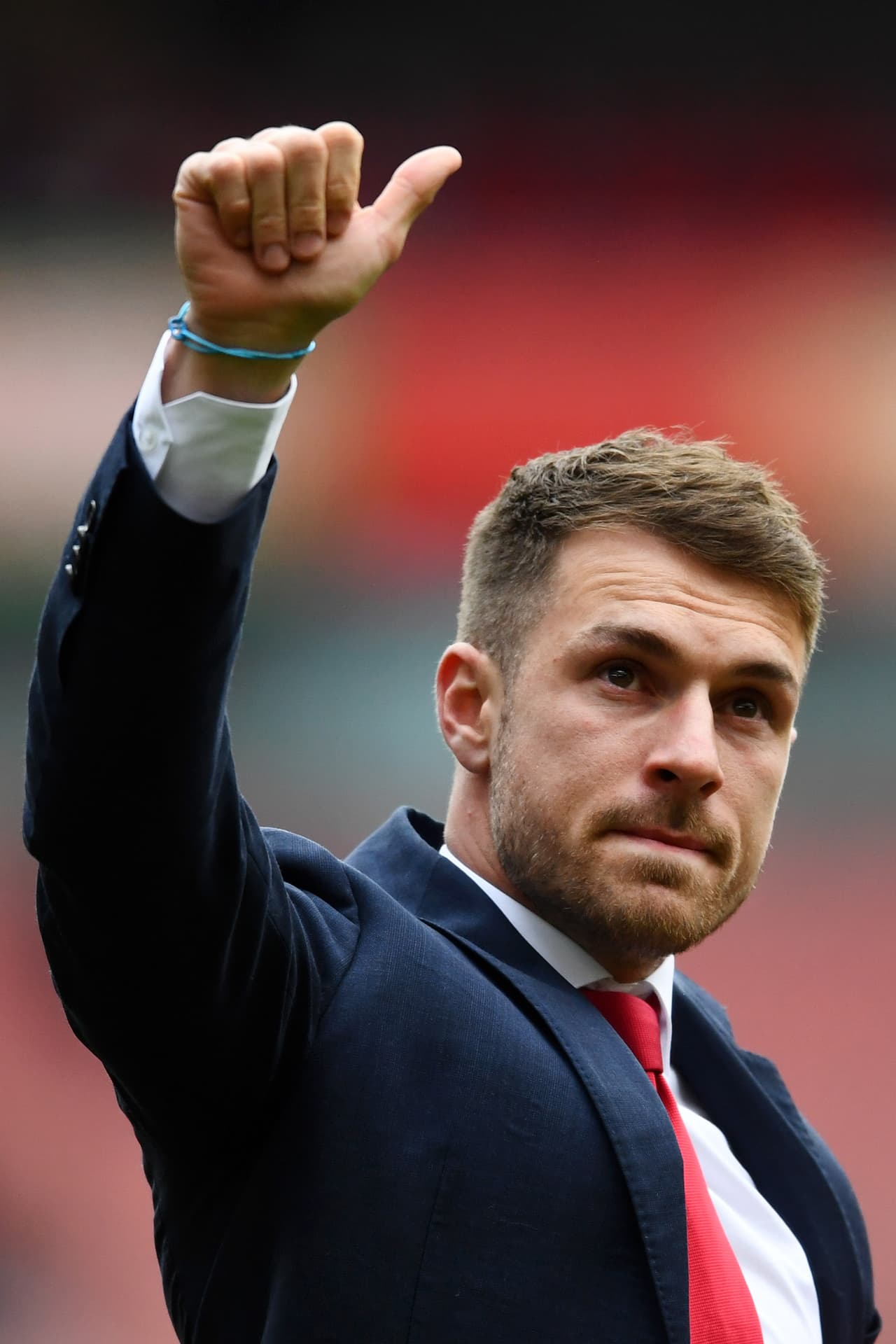 Ramsey tuvo una emotiva despedida en el Emirates Stadium en Londres tras su anunciado traspaso a Juventus.