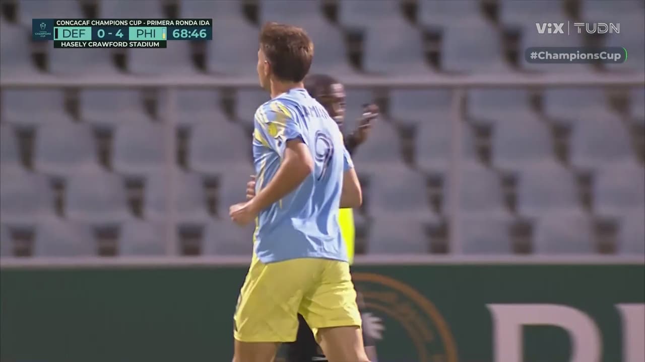 ¡Philadelphia Union firma el cuarto! Potente disparo de Damiani