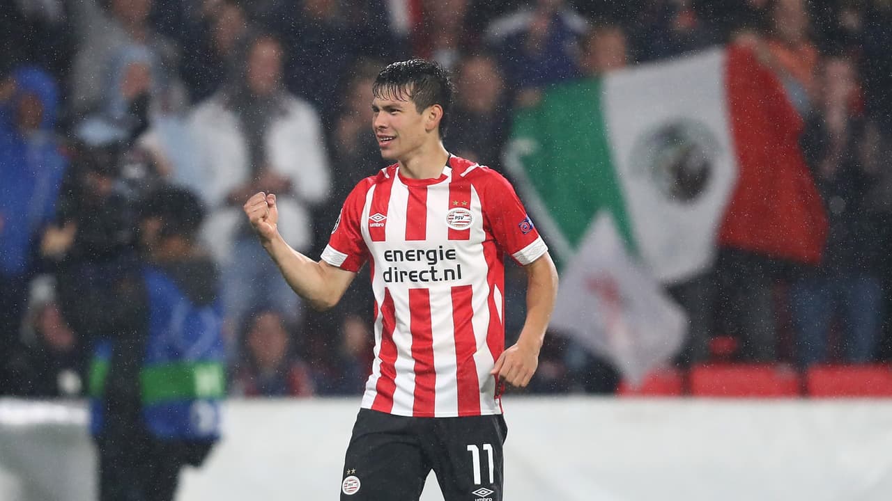 Chucky Lozano, con un pie en el Napoli