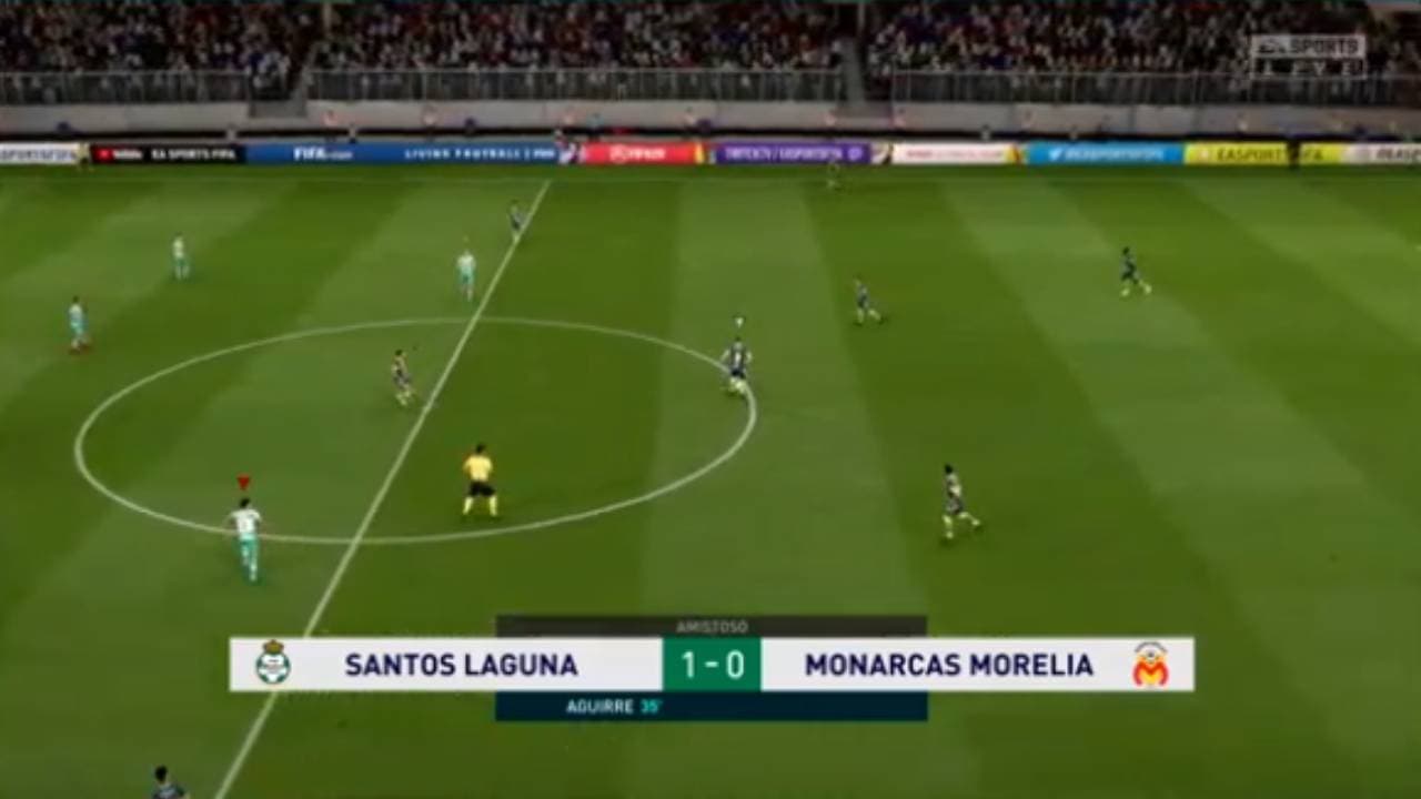 Santos falló un penal y el empate a un gol pone en peligro su clasificación a la Fiesta Grande del futbol virtual.