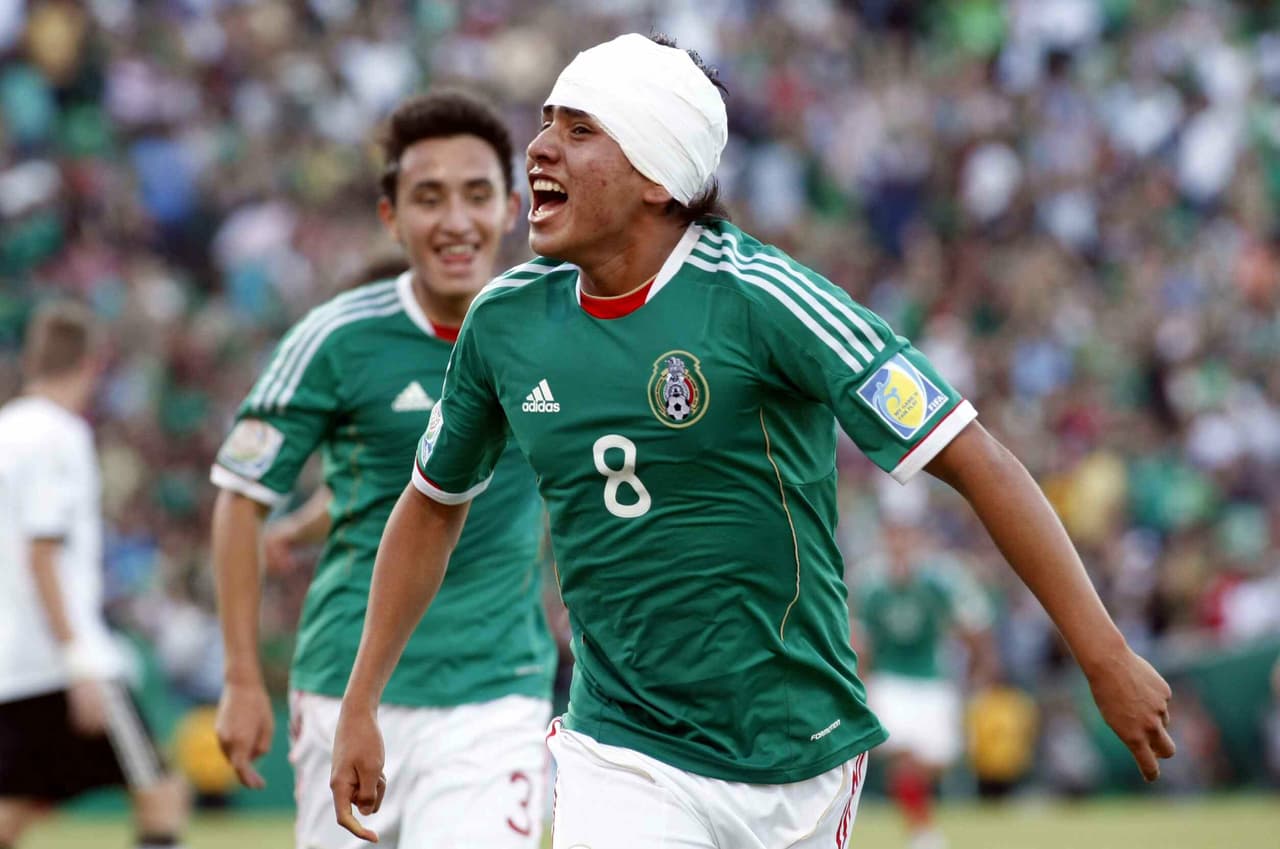 Julio Gómez, conocido como ‘La Momia’ por haber jugado ante Alemania vendado y haber anotado un golazo; ahora juega en Coras de Tepic.
