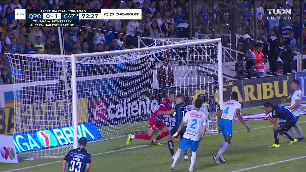 ¡TIRO ATAJADO! disparo por Federico Lértora.