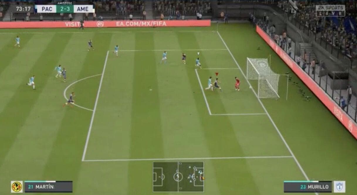 Las Águilas de Giovani dos Santos vencieron 2-4 a Pachuca y aseguran un puesto en la Fiesta Grande’ de la eLiga MX.