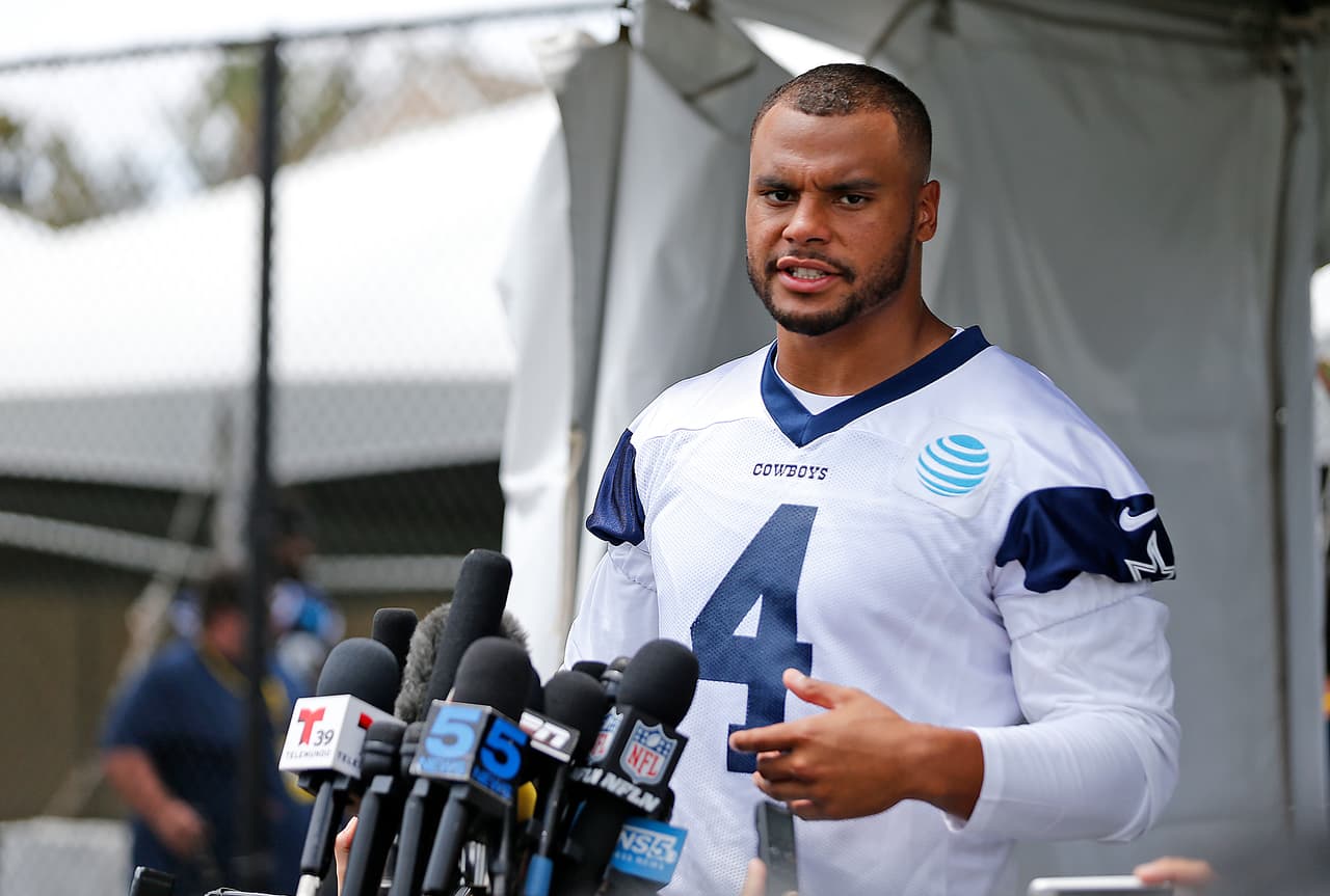 El training camp de los Dallas Cowboys comenzó este lunes 24 de julio en el River Ridge Residence Inn de Oxnard, California con la presencia de todas las estrellas del equipo.