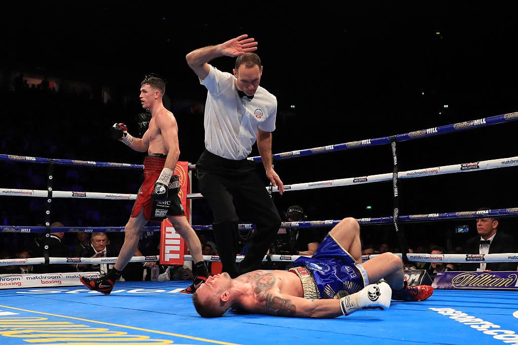 Luego de vencer a Skoglund, Smith pelearía con Jurgen Brahmer, lamentablemente el alemán tuvo que abandonar la competición debido a una enfermedad.
<br>