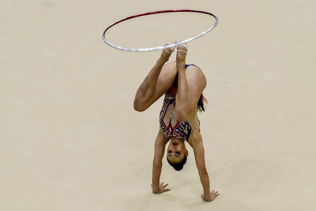 La atleta decidió retirarse durante un año de la competencia para dedicarse al estudio, a pesar de una carrera en gimnasia que comenzó desde los 10 años.
