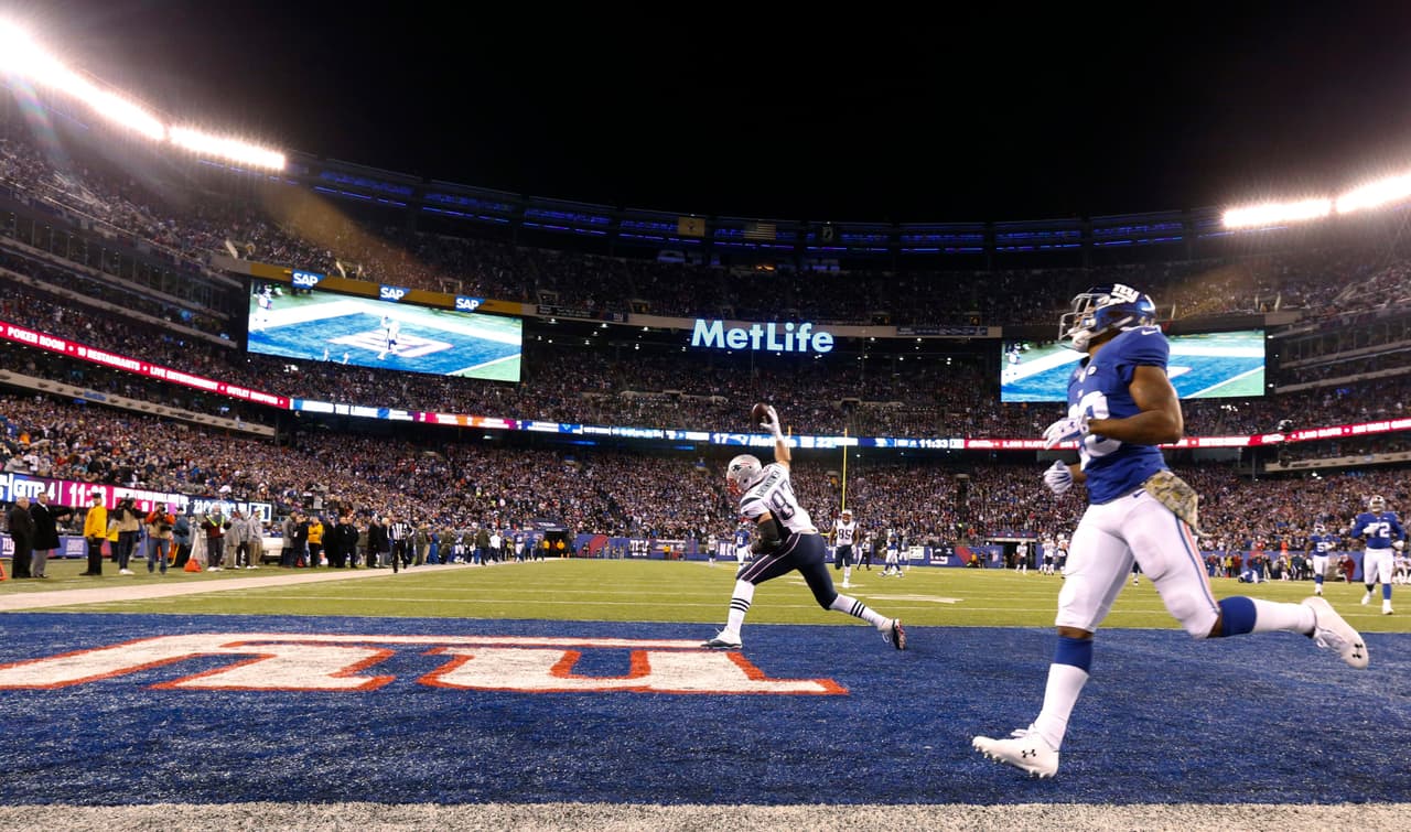 En un partido digno dle recuerdo, los New England Patriots vinieron de atrás para derrotar espectacularmente a los New York Giants 27-26 y estas son las mejores imágenes del encuentro.