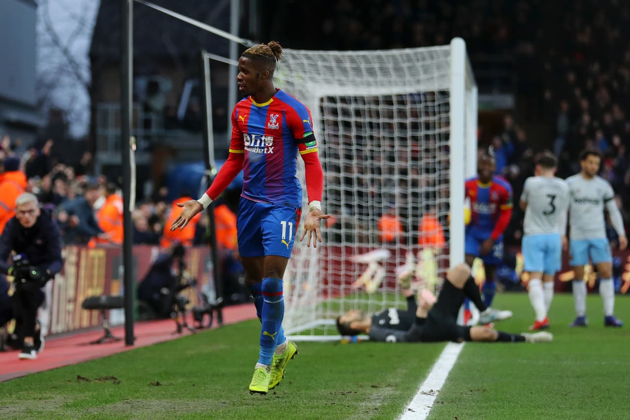Sin embargo, Wilfried Zaha puso condiciones y demostró que es uno de los delanteros más eficaces en la actualidad de la Premier League.