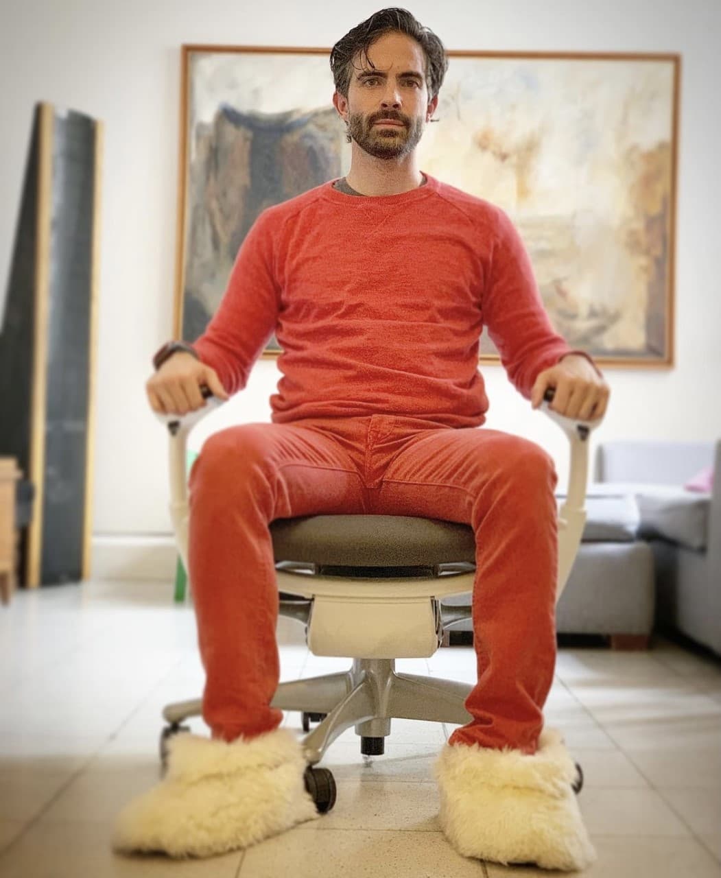 Además de compartir escenario los actores también están juntos como pareja.
<br>