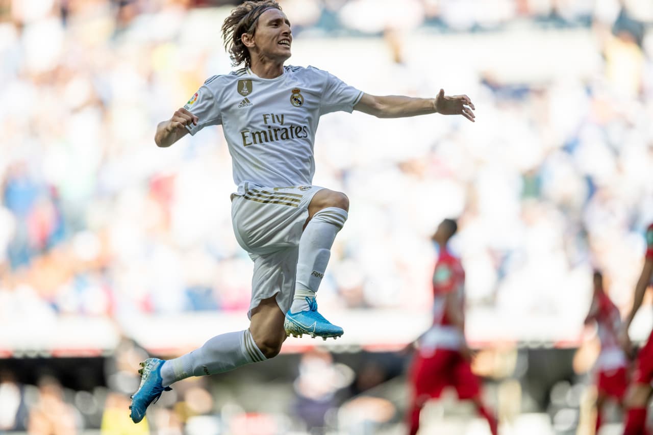 Luka Modric (61’) hizo el tercer gol para los locales.