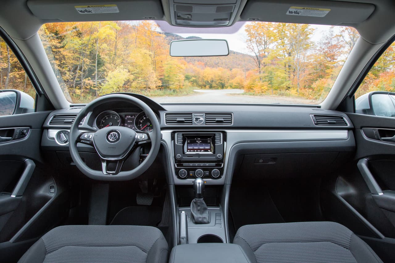 Esta es la cabina del Volkswagen Passat 2016