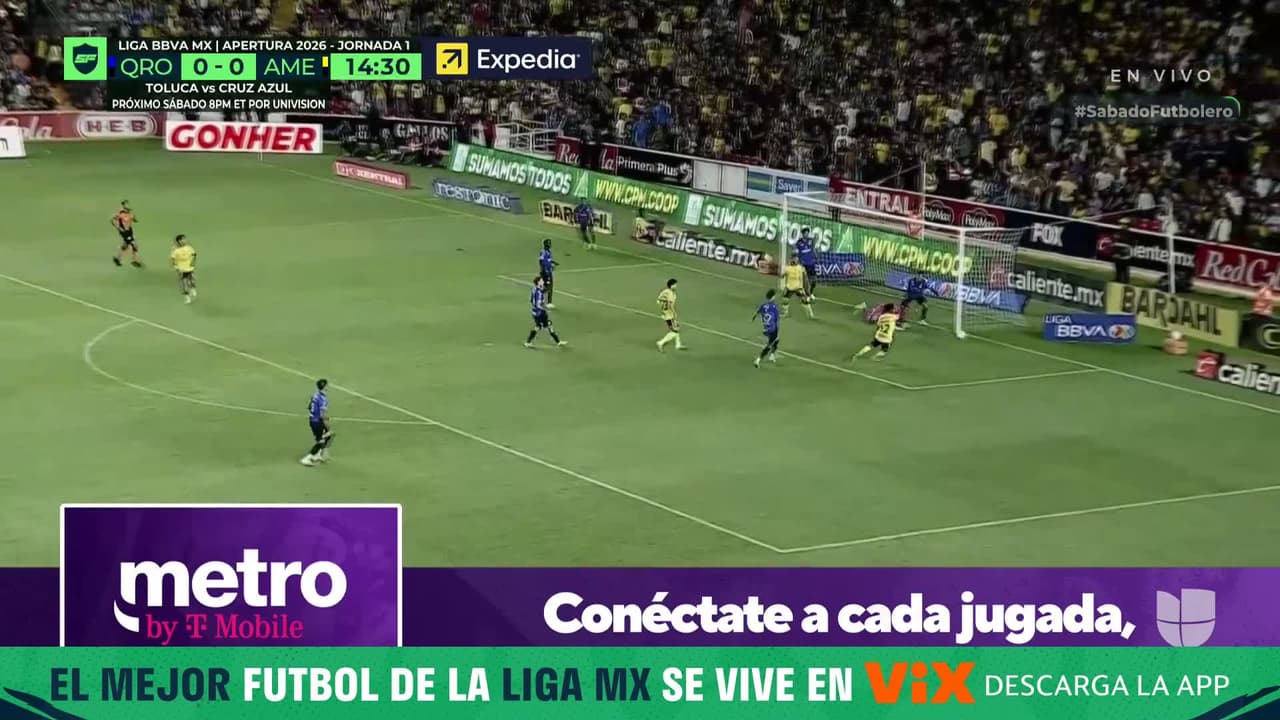 Alan Cervantes se quedó a nada de marcar