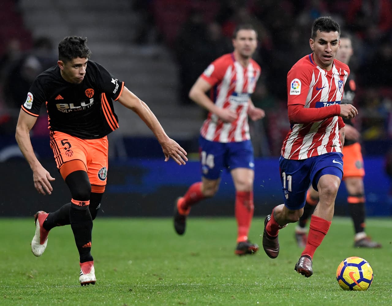 El cuadro naranjero le regalo la iniciativa a los rojiblancos, a cambio de una marca muy intensa.