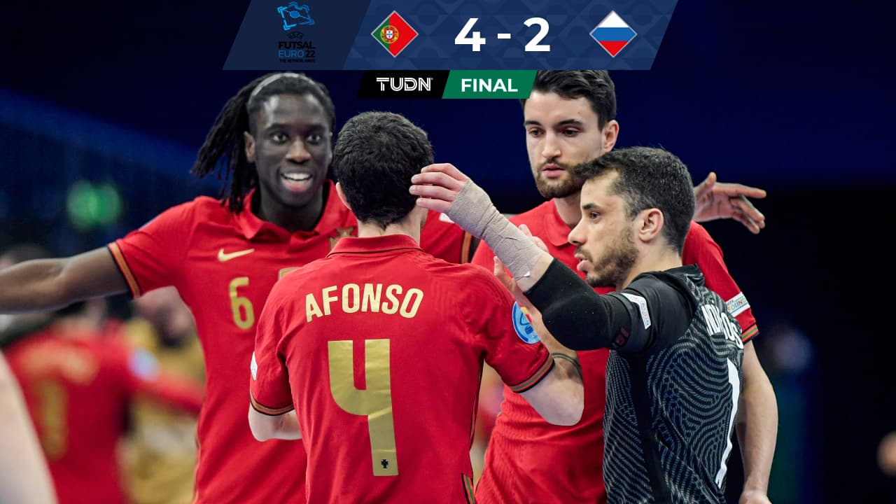 Portugal es bicampeón de la UEFA Futsal Euro 2022 sobre Rusia