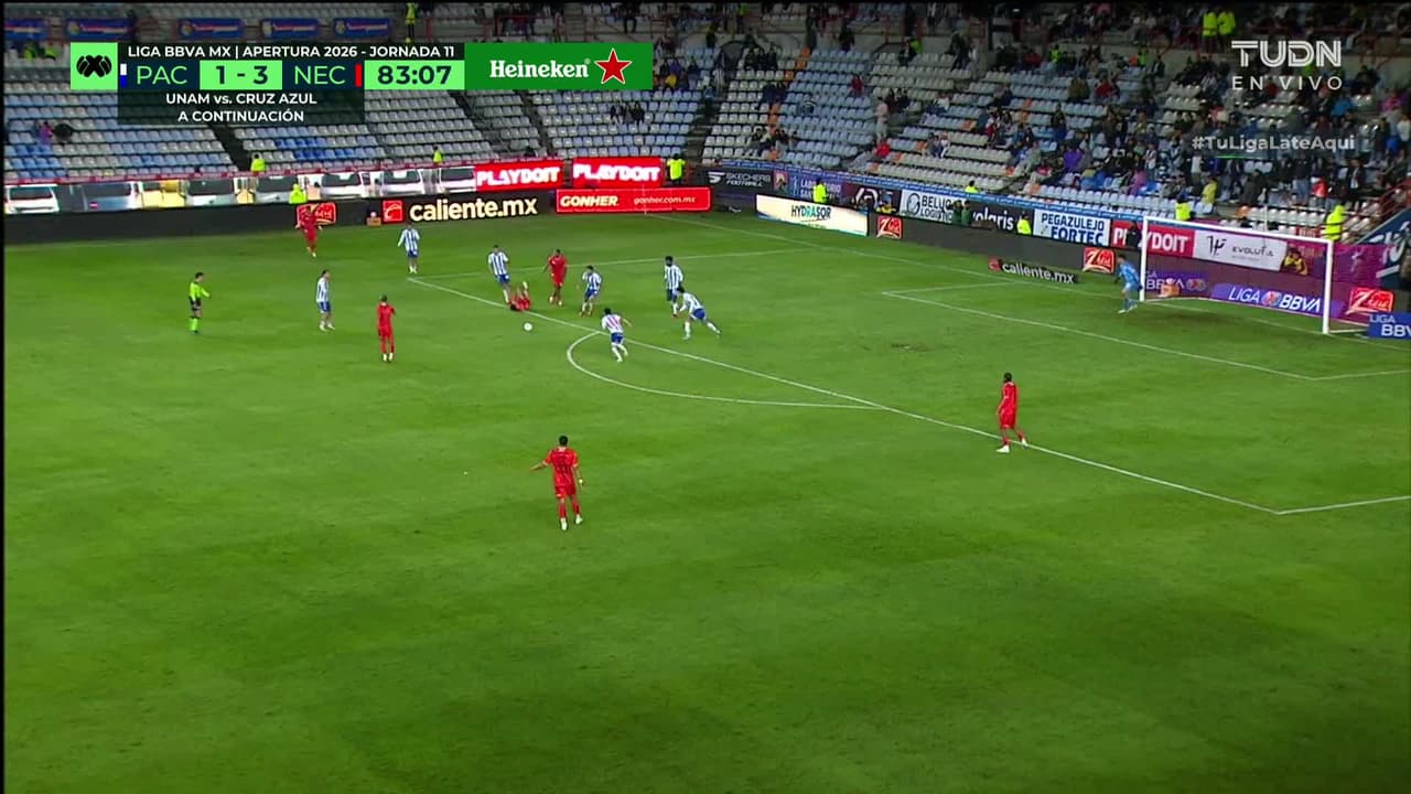 ¡GOL!  anota para Pachuca. Salomón Rondón