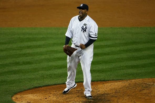 CC Sabathia estuvo vulnerable al permitir 11 hits en seis entradas, pero pudo detener a los texanos a la hora buena, sin dar pasaportes.