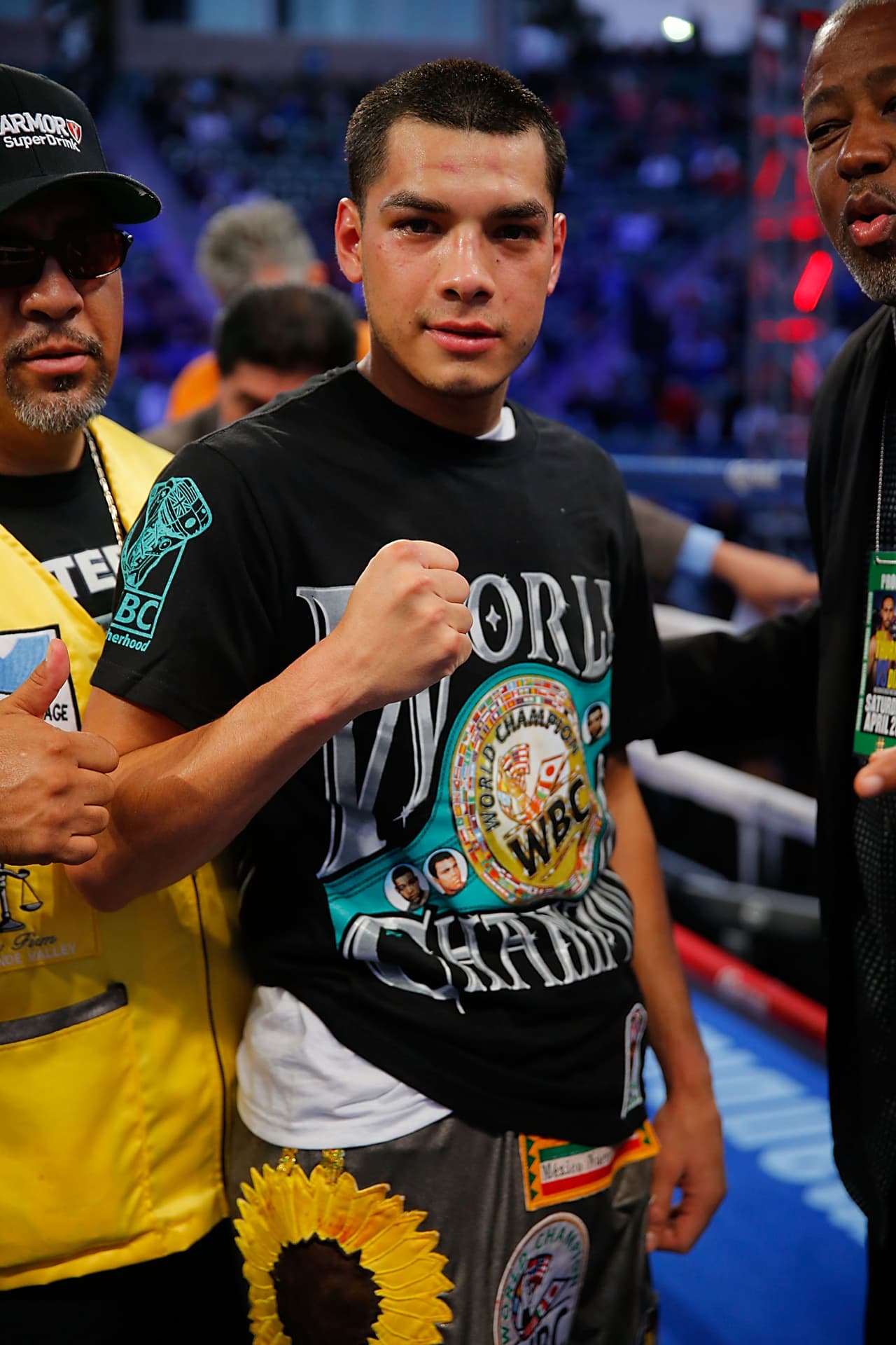 Figueroa se lastimó el codo.