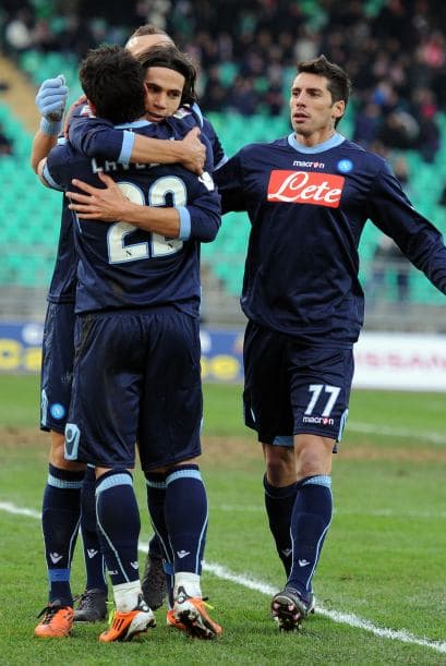 Ese tanto hacía sentir al Napoli que la victoria estaba cerca.