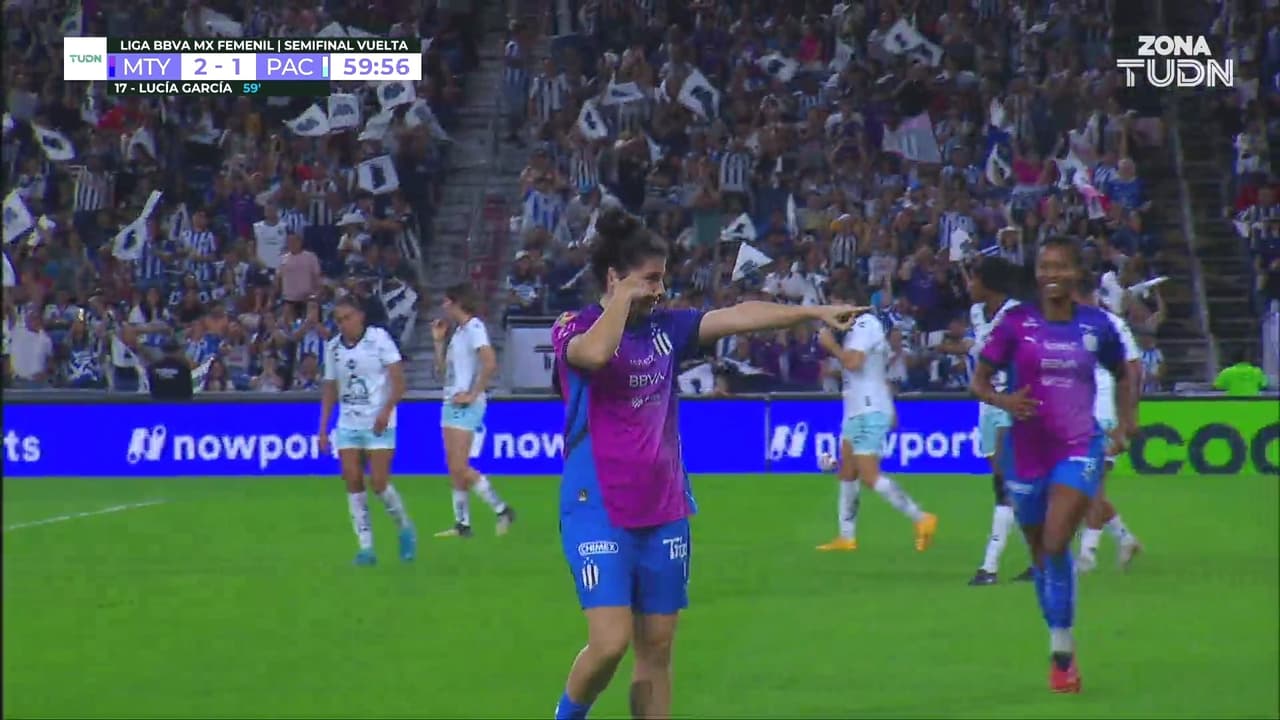 ¡Recuperan la ventaja! Lucía García recorta y la pone pegada al poste