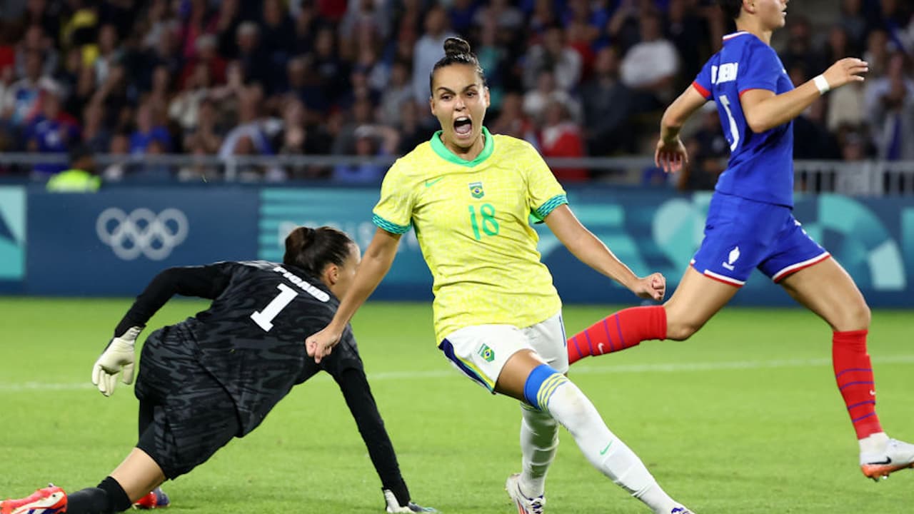 Brasil vence a Francia y define las Semifinales del futbol femenil de Paris 2024