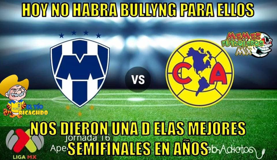 Los memes se burlan de la eliminación del América en semifinales de la Liga MX ante Monterrey.