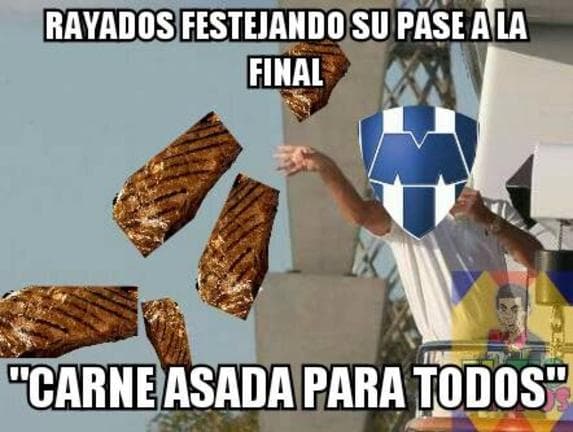 Los memes se burlan de la eliminación del América en semifinales de la Liga MX ante Monterrey.