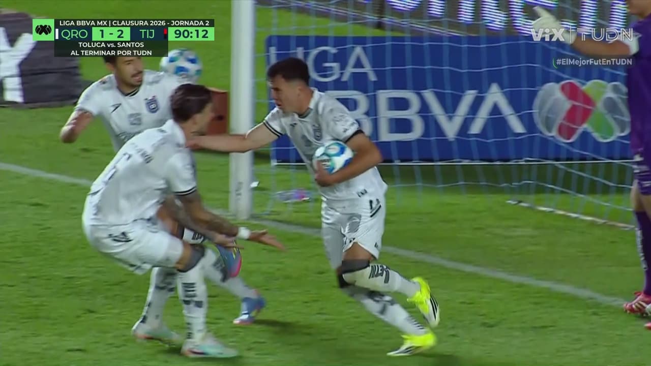 Alí Ávila descuenta con polémico penal y Querétaro sueña con el empate