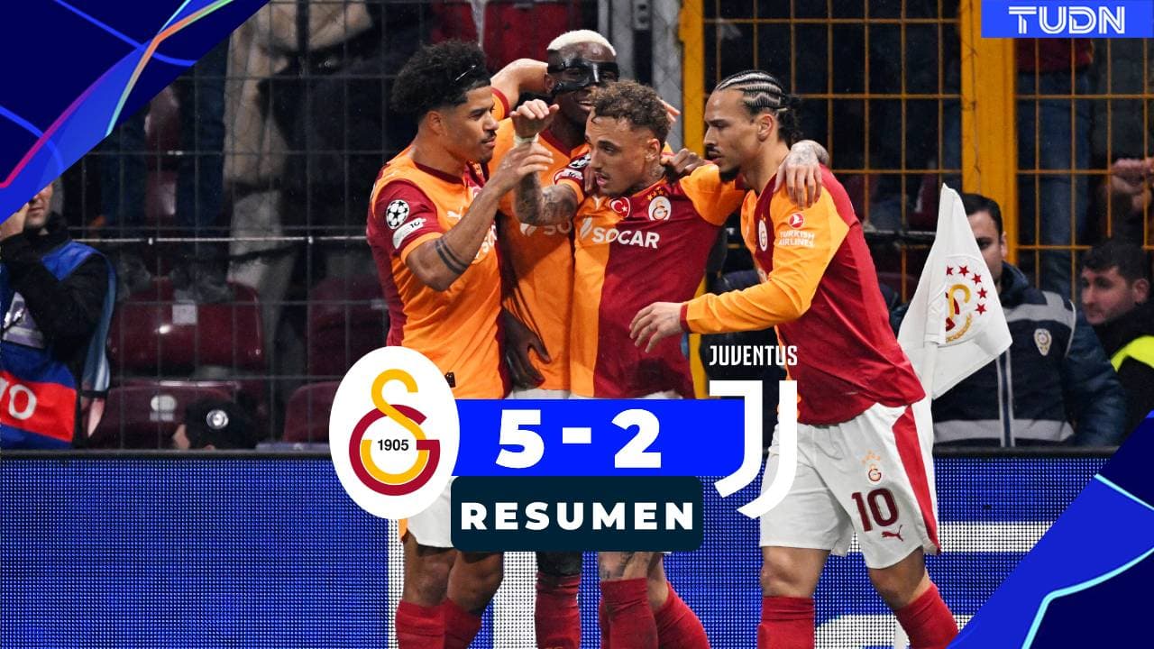 Galatasaray golea sin piedad a la Juventus en los Play-offs de la Champions