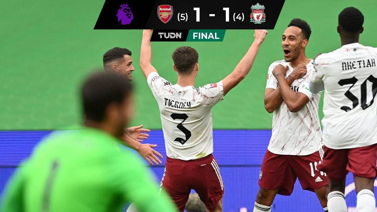 Por penales, el Arsenal venció al Liverpool y ganó la Community Shield