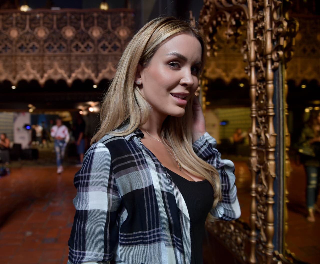 En fotos: Verónica Montes estuvo presente en la gala de Balón de Oro