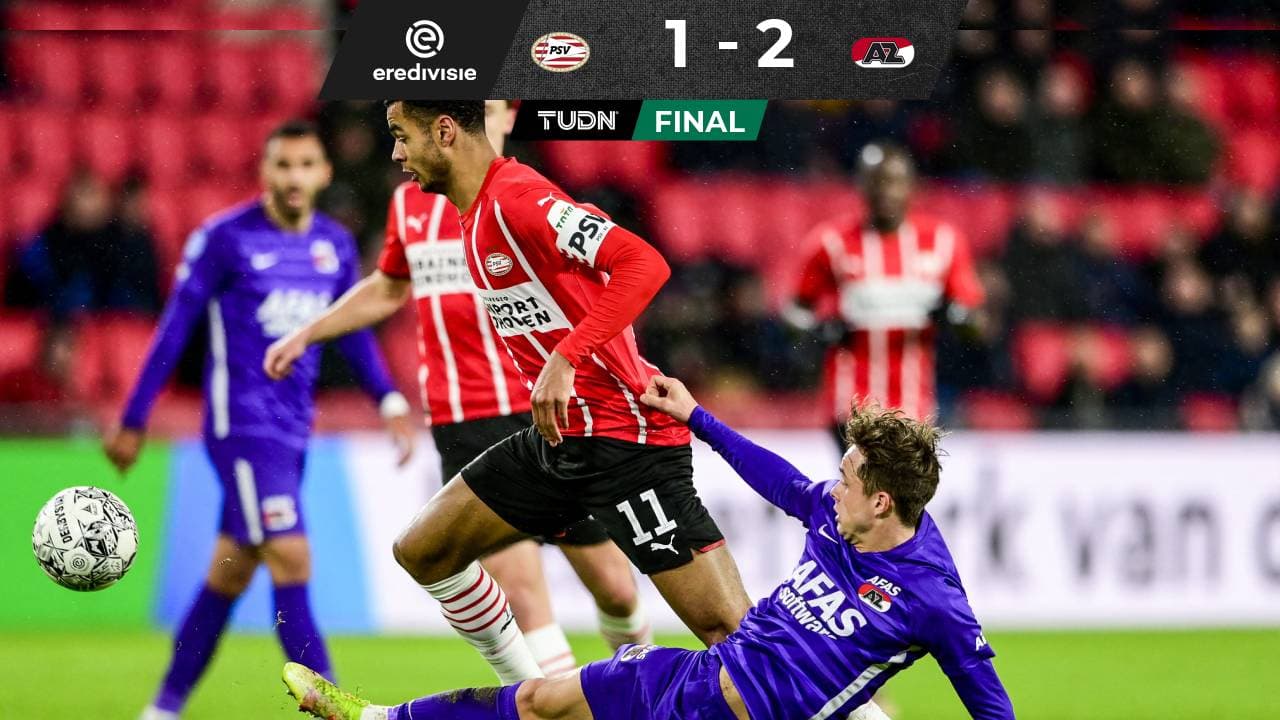 El PSV Eindhoven pierde en casa ante el AZ Alkmaar