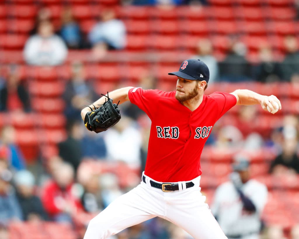 En este arranque de temporada uno de los mayores problemas que ha experimentado Sale es su velocidad. Hasta hace no mucho había sido un lanzador que rozaba las 100 millas por hora, métricas que solo alcanzaría en videojuegos.