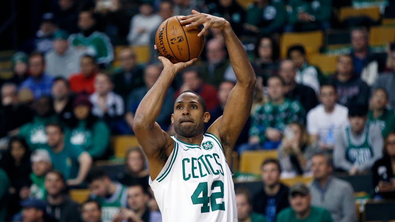 El pívot dominicano Al Horford de los Boston Celtics.